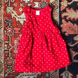 Red cord jumper 9-12 months